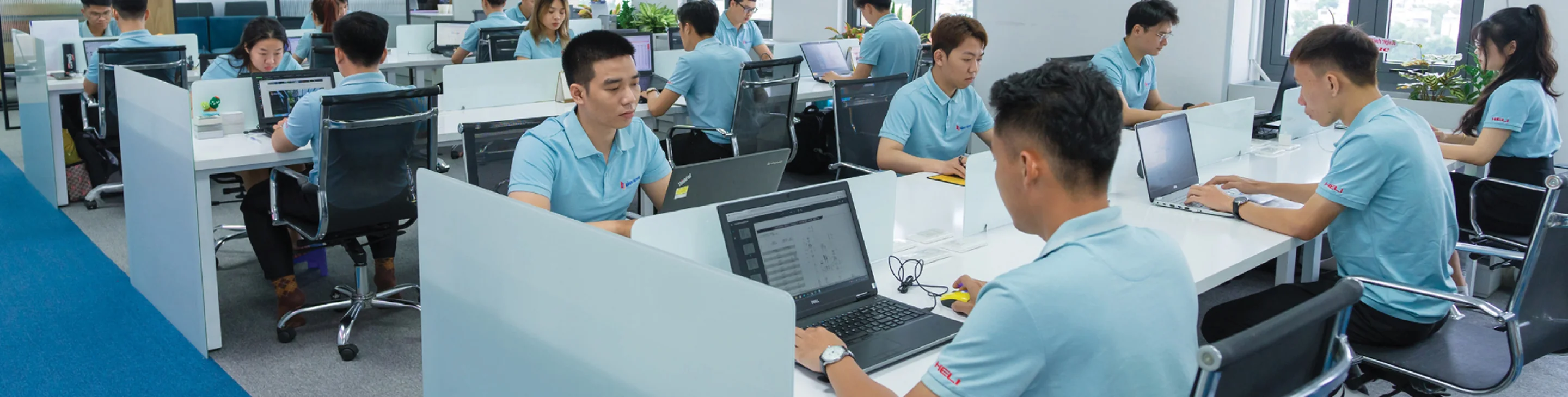 Đội ngũ nhân viên Bình Minh Heli