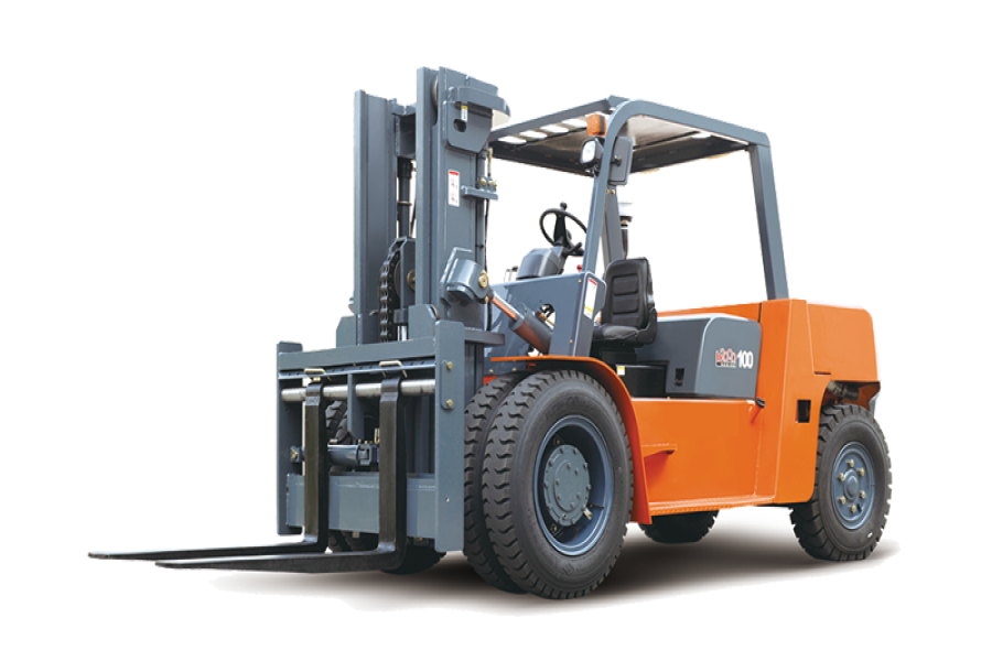Xe Nâng Dầu 10 Tấn Heli Chui Container