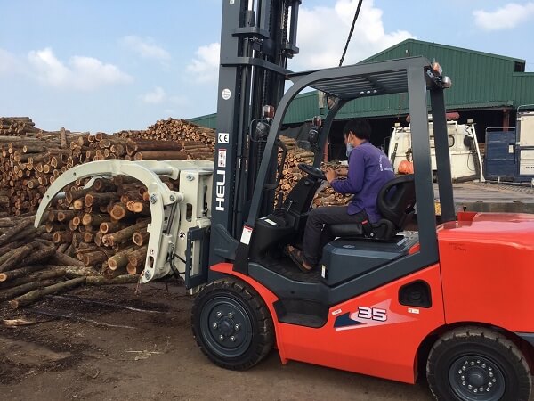 Bộ công tác kẹp gỗ rời