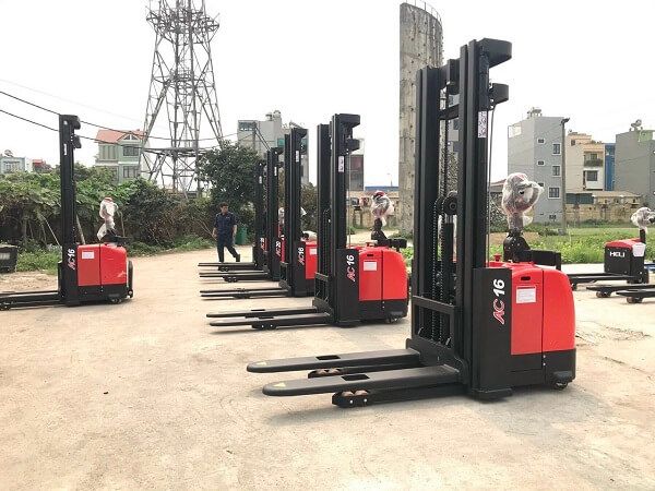 Xe Nâng Tay Điện Cao 1.6 Tấn Heli
