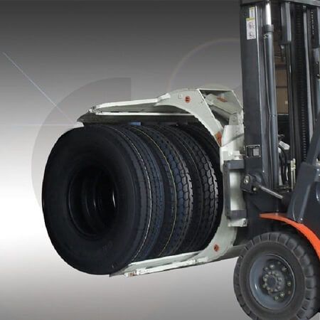Xe Nâng Kẹp Lốp