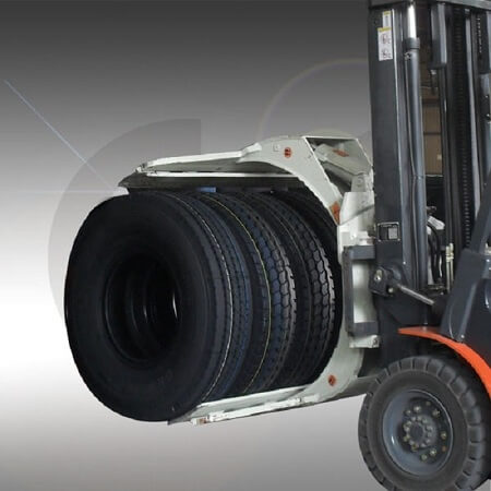 Khi mua xe nâng kẹp lốp cần chú ý những thông số gì