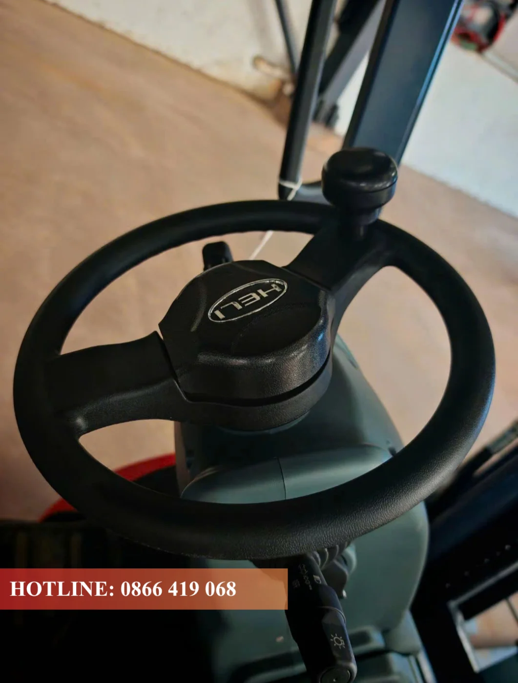 Vô lăng xe nâng điện Heli 3 tấn