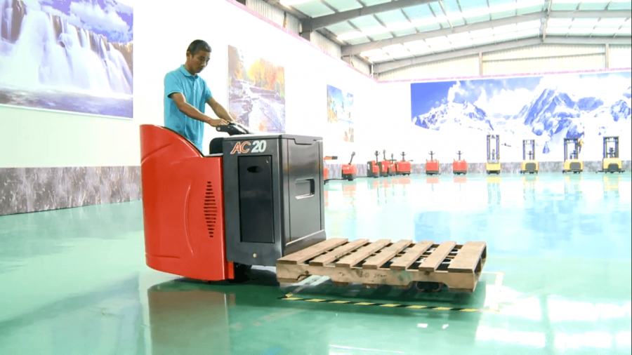 Xe Nâng Tay Điện 2 Tấn Heli CBD20-490