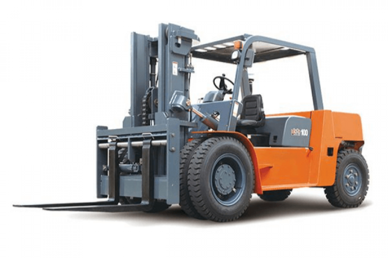 Xe Nâng Dầu 10 Tấn Heli Chui Container
