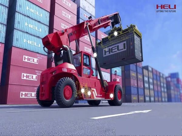 Xe Nâng Container 45 Tấn Heli RSH45