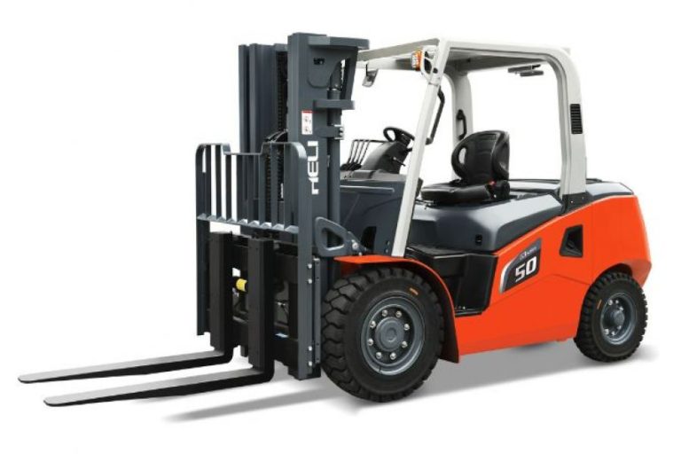 Xe Nâng Dầu 5 Tấn Heli