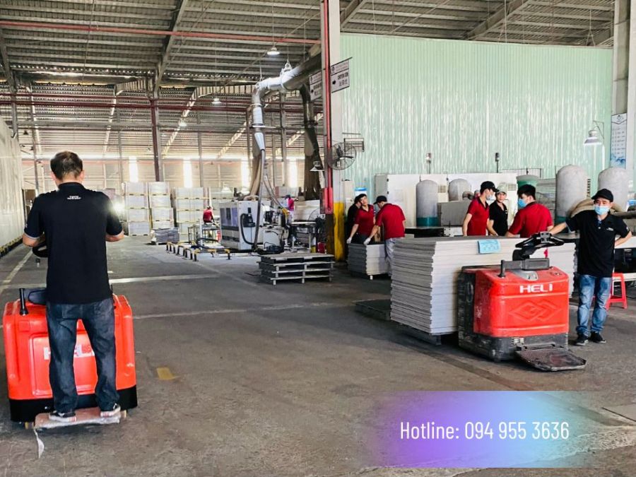 Xe Nâng Tay Điện 3 Tấn Heli CBD30J-RLi