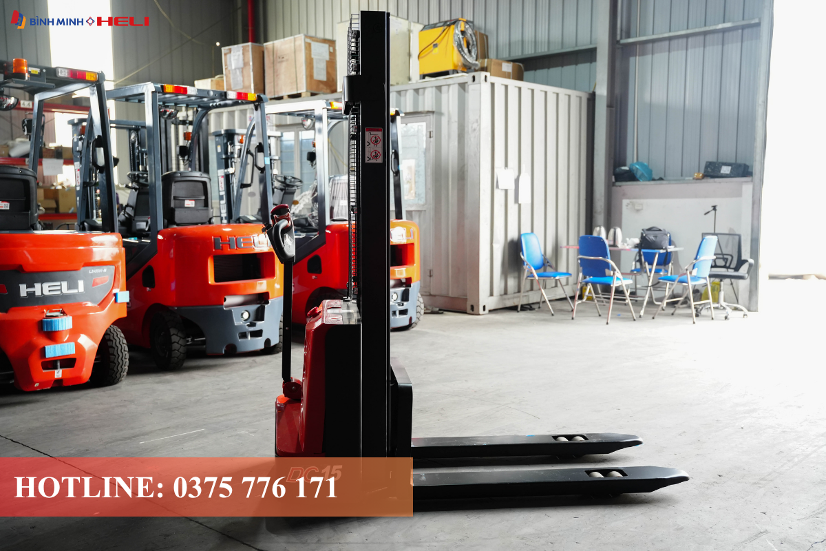 Khung nâng xe nâng tay điện cao HELI CDD15J