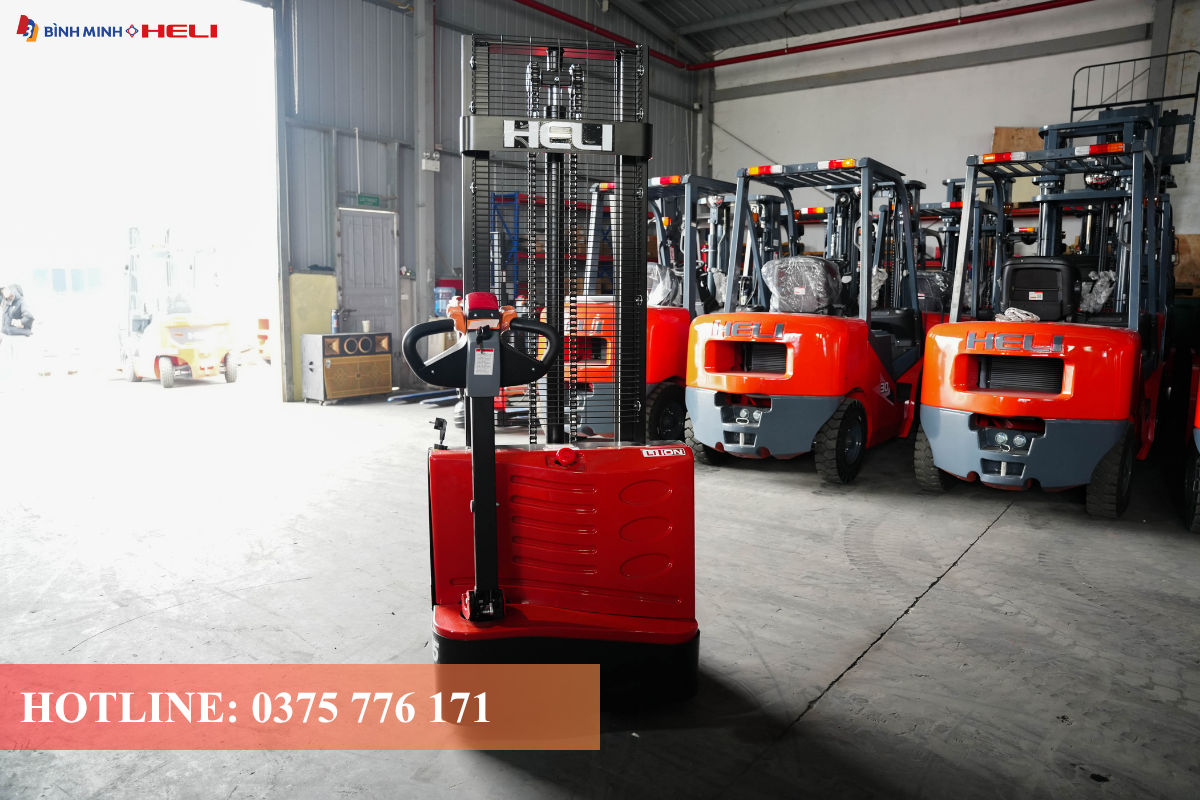 Xe nâng tay điện HELI CDD15J tải trọng 1.5 tấn