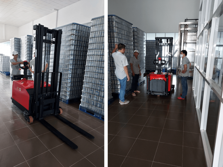 Xe Nâng Tay Đối Trọng 1.2 Tấn Heli