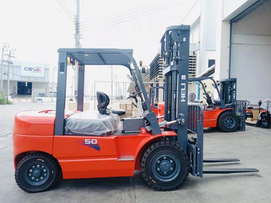 Xe Nâng Dầu 5 Tấn Heli K2 Series