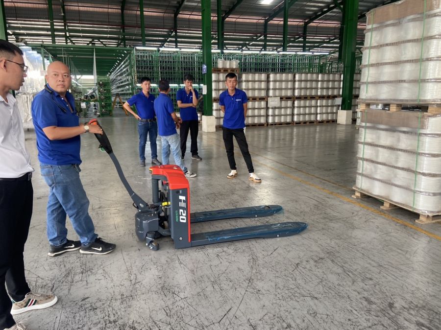 Xe Nâng Tay Điện 2 Tấn Heli CBD20-ALiH