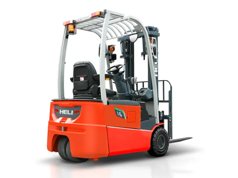 Xe nâng điện 3 bánh HELI tải trọng 800kg-2 tấn