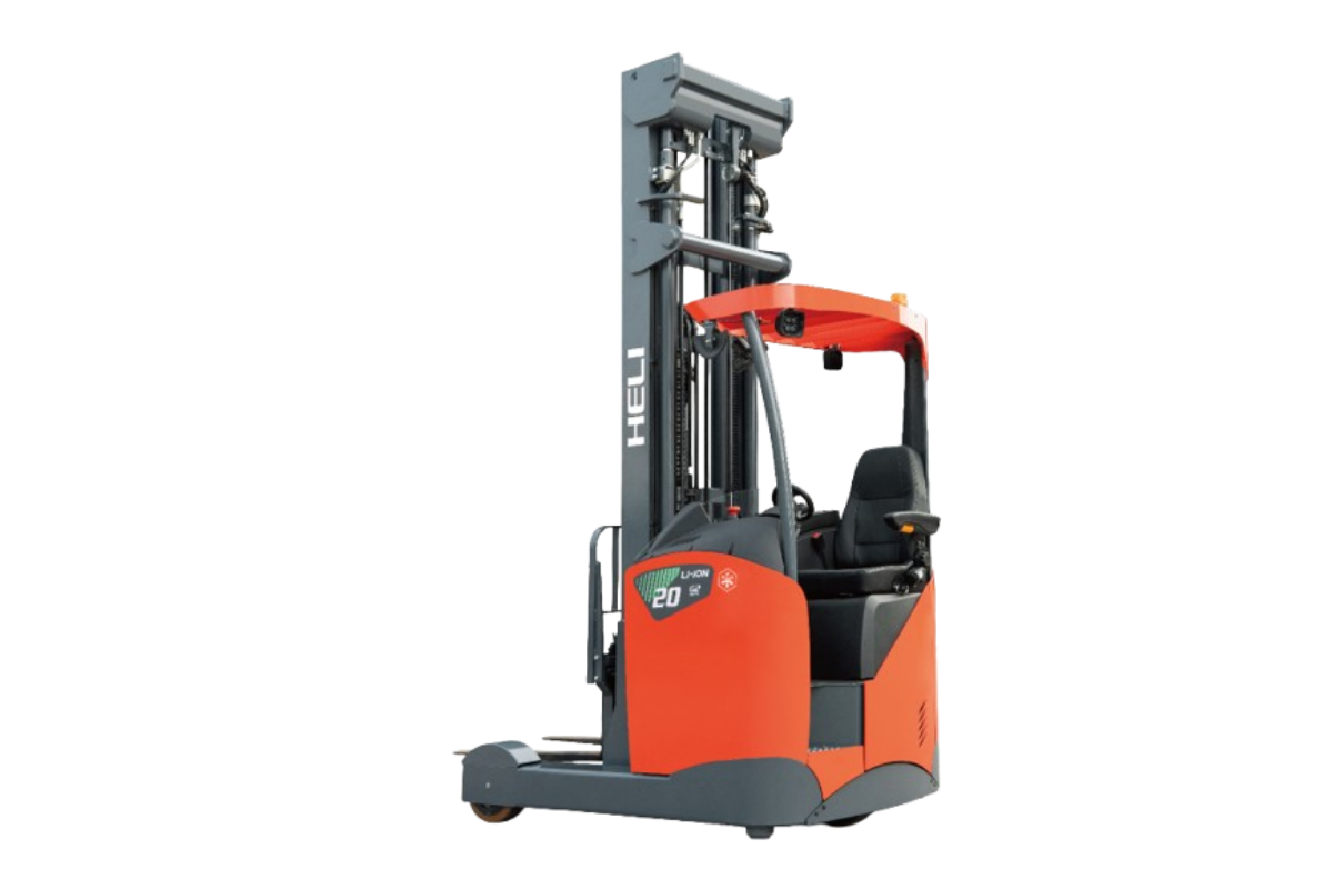 Xe nâng điện Reach Truck ngồi lái HELI 1.5-2.5 tấn